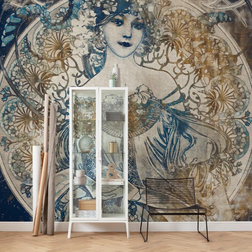 Porcelaine Mural Wallpaper - Image 3