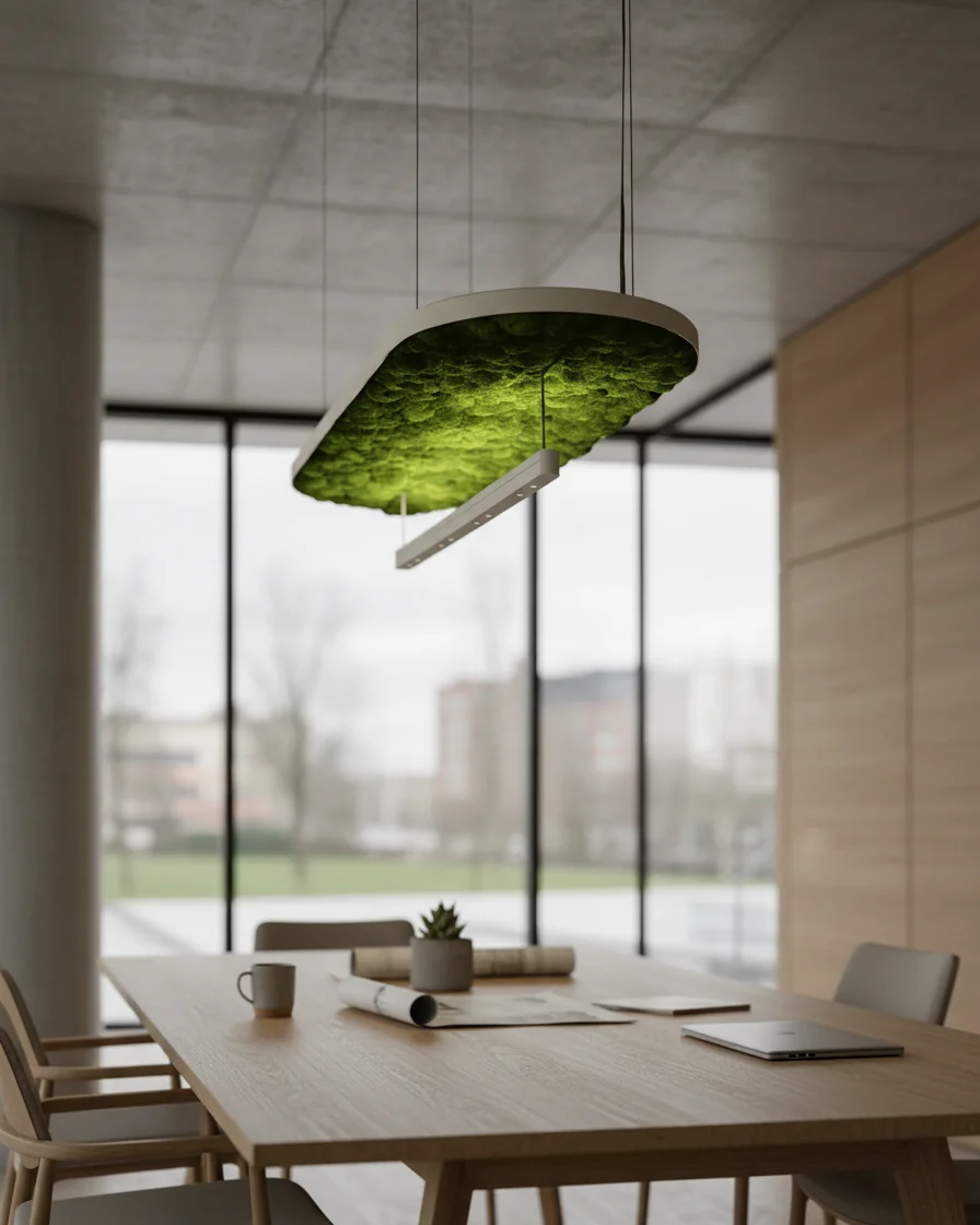 Hoverlight Suspended Luminaire — Velvet Leaf - Image 2