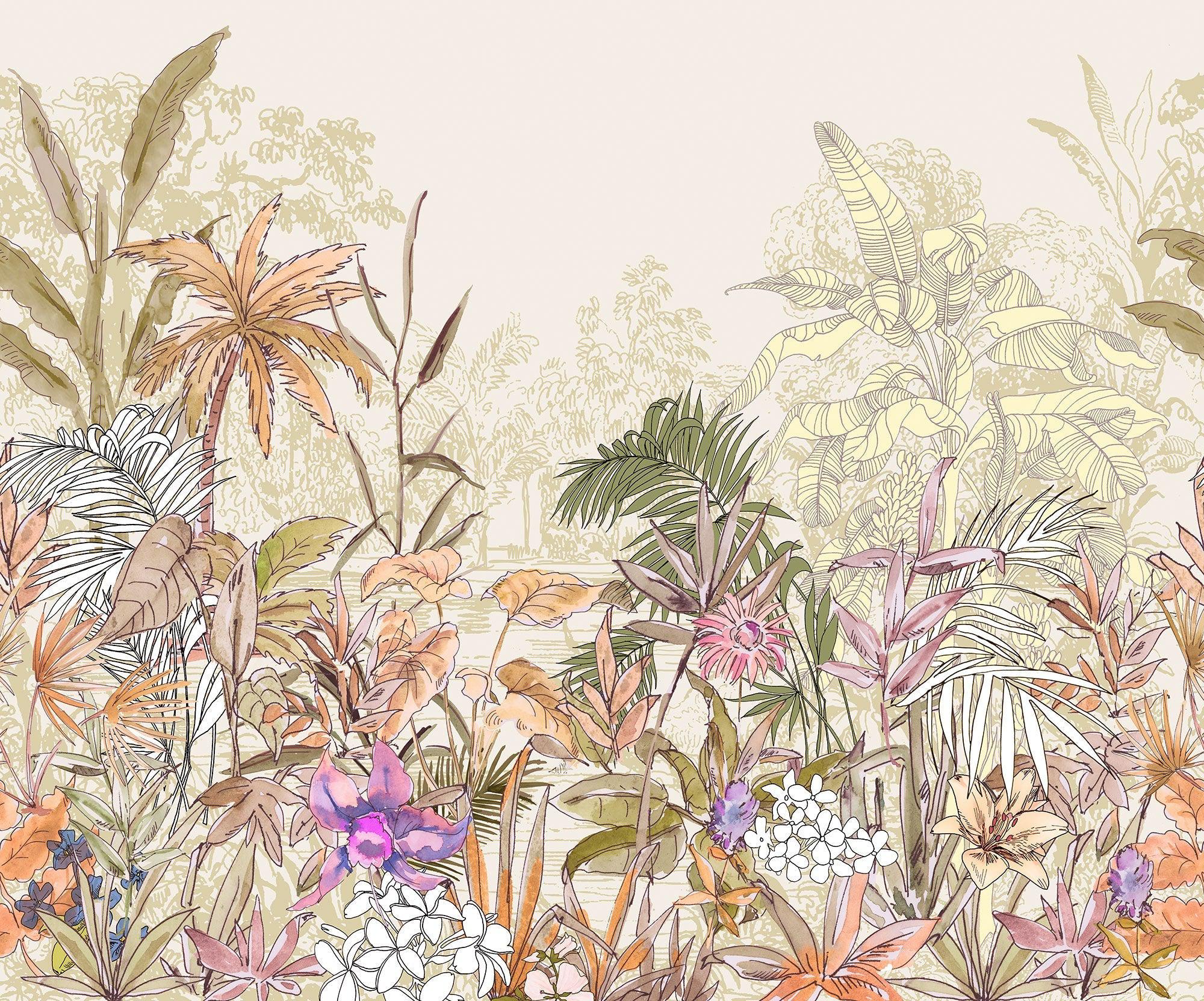 Humided Heat Mural Wallpaper - Image 2