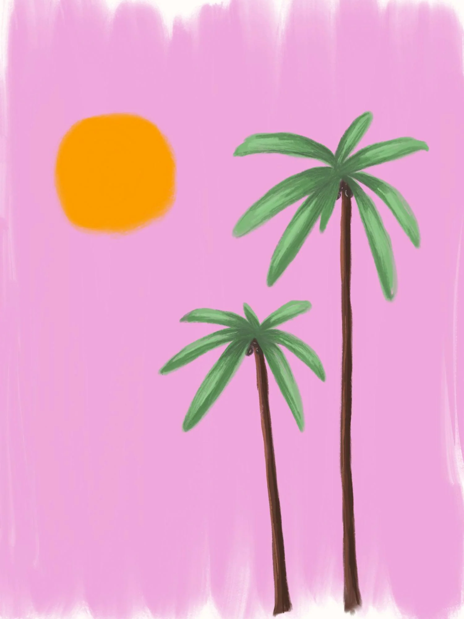 Ibiza Sunset Stretched Canvas - Image 2