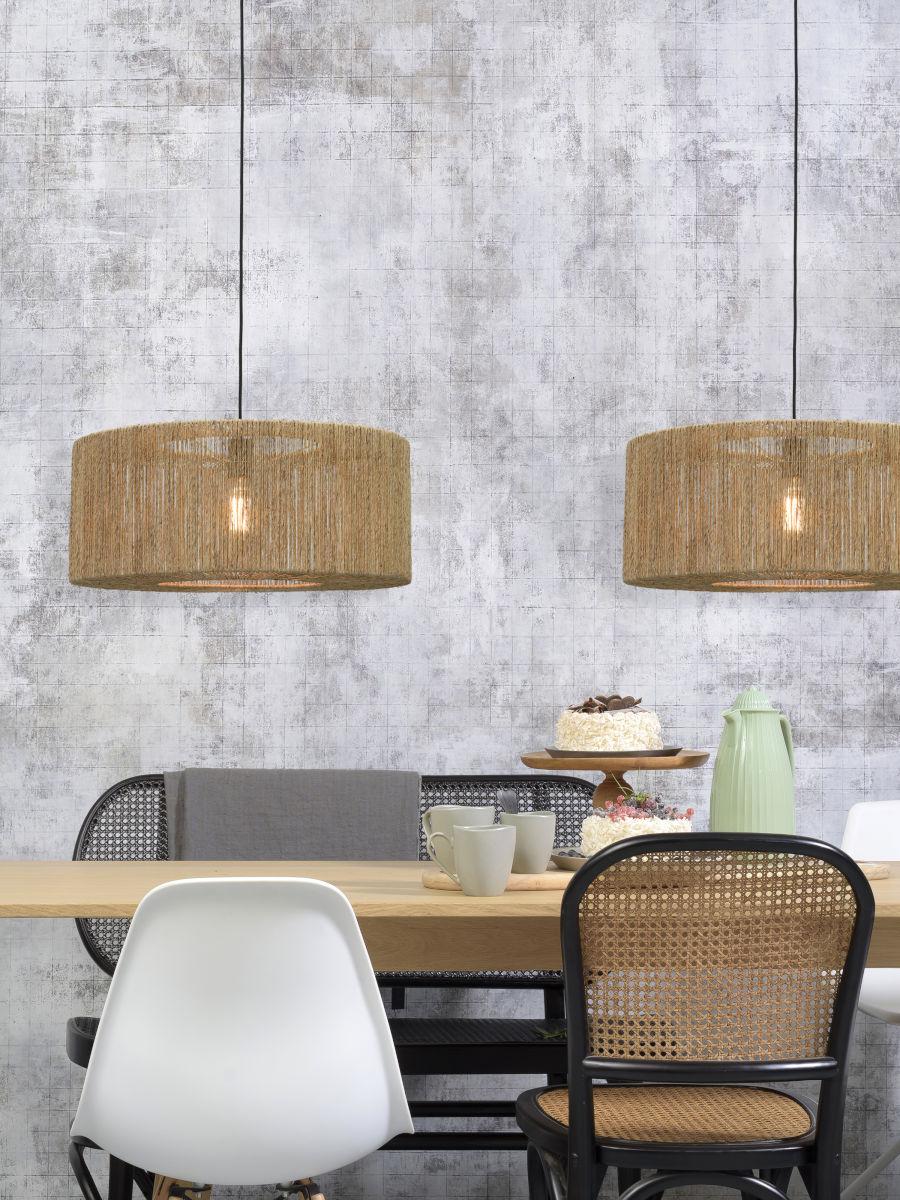 Iguazu Columnar Jute Pendant Light - Image 15