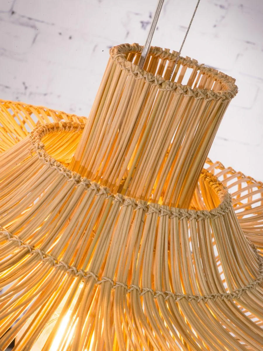 Kalahari Bamboo Double Pendant Light - Image 5