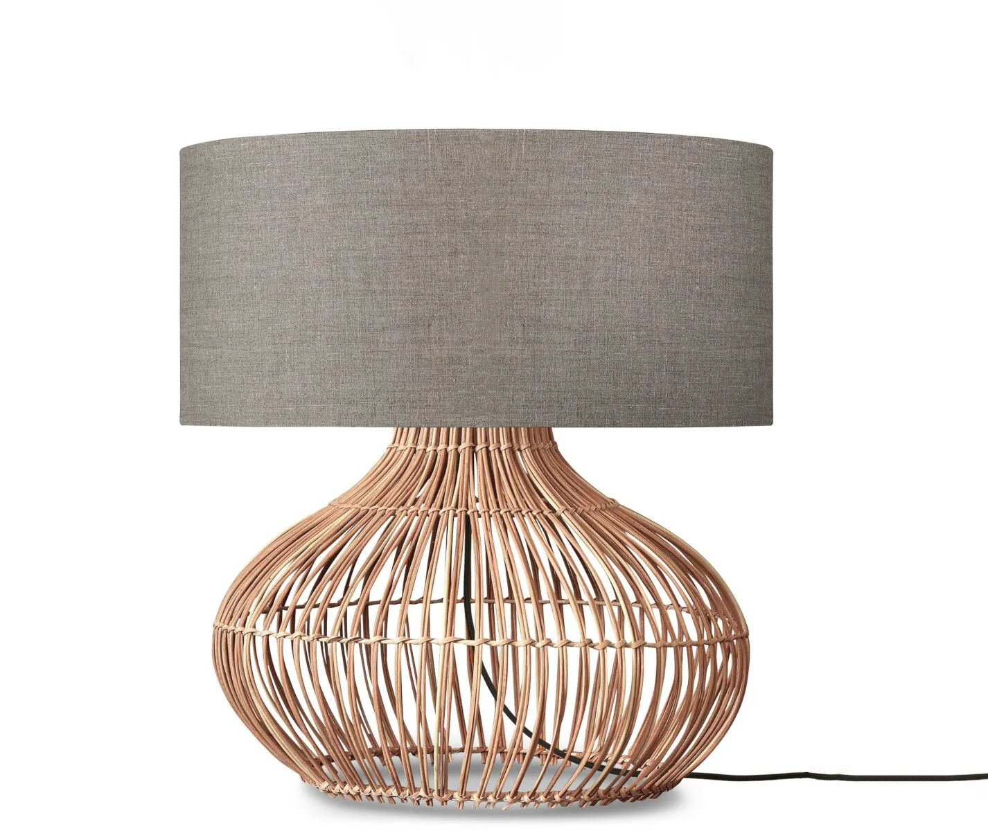 Kalahari Rattan Linen Table Lamp - Image 28