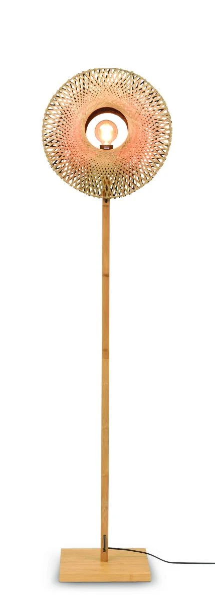 Kalimantan Sun Bamboo Floor Light - Image 18