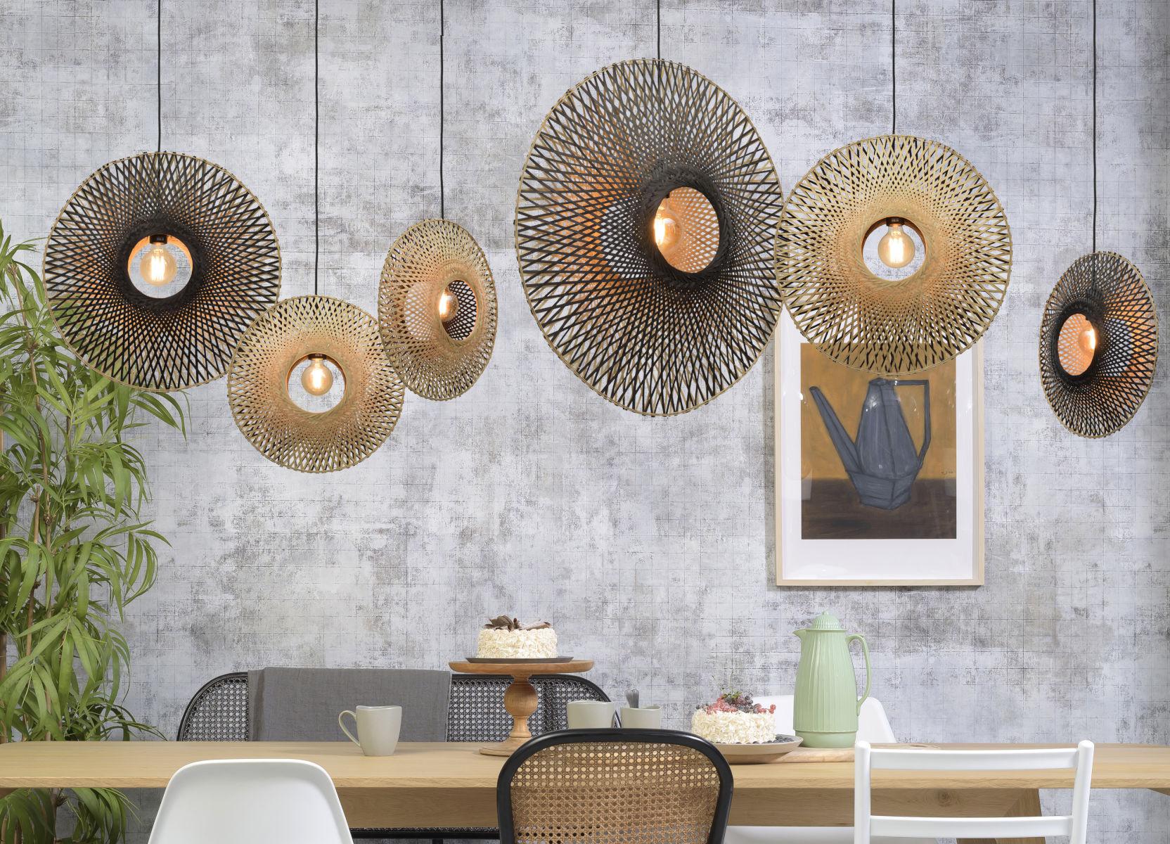 Kalimantan Sun Bamboo Pendant Light - Image 3