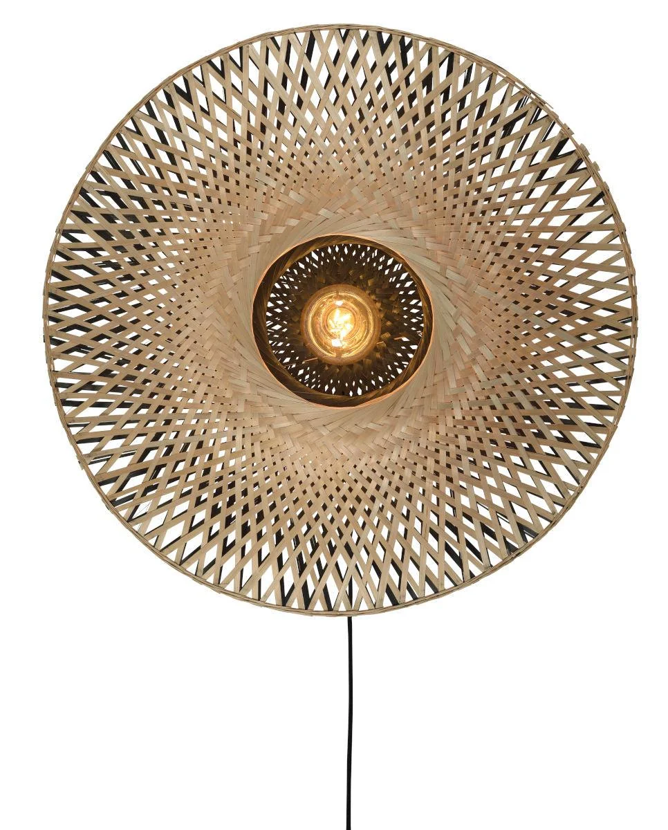 Kalimantan Sun Bamboo Wall Light - Image 11