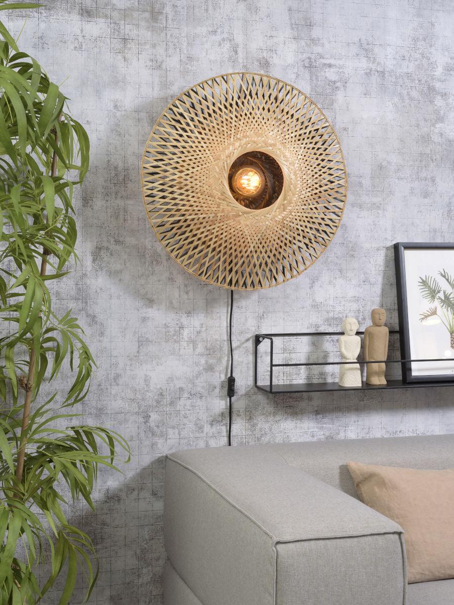 Kalimantan Sun Bamboo Wall Light - Image 13