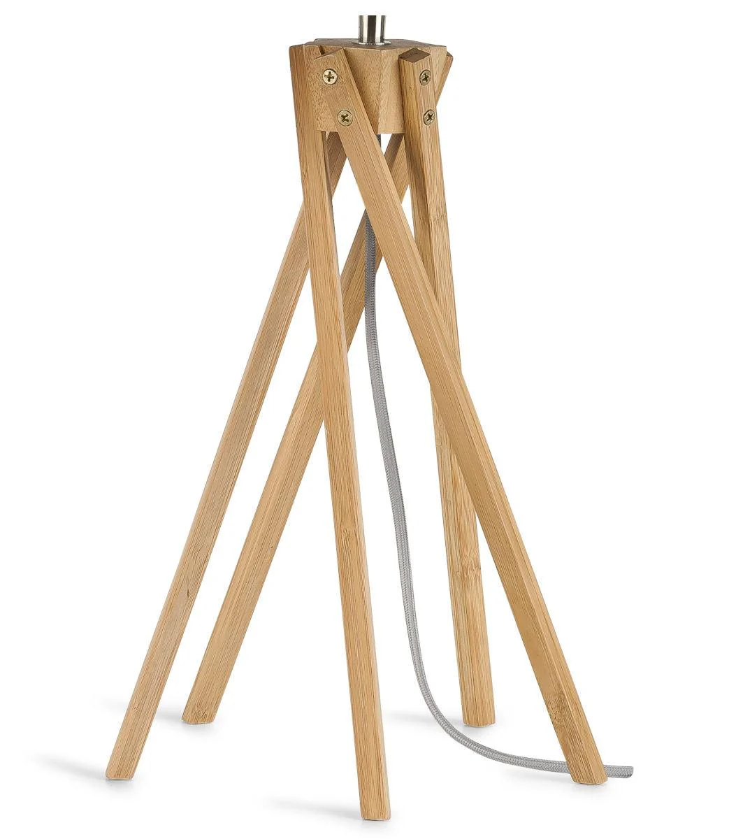 Kilimanjaro Bamboo Linen Table Lamp - Image 3