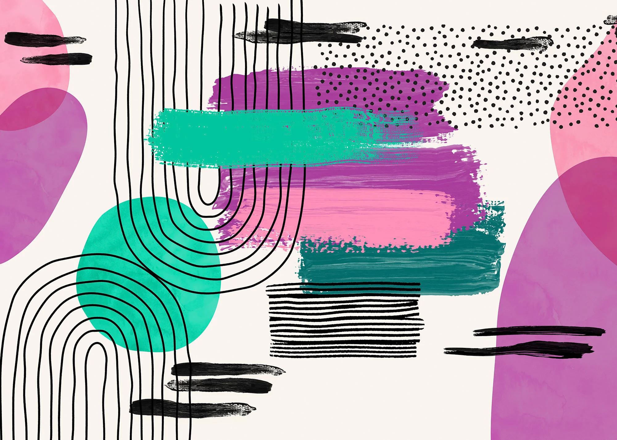 La Boum Mural Wallpaper - Image 2