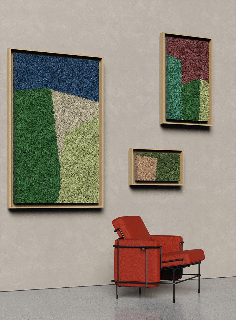 Landscape Framed Moss Art (Series F) - Image 2