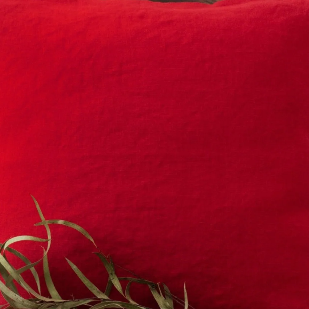 Lava Falls Linen Cushion Cover - Image 3