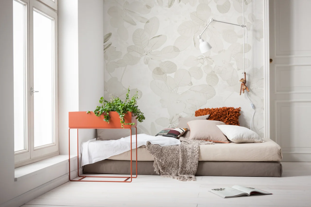 Sheer Grey Mural Wallpaper