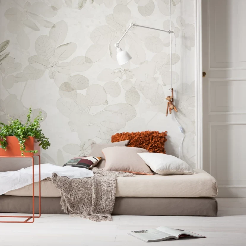Sheer Grey Mural Wallpaper - Image 3