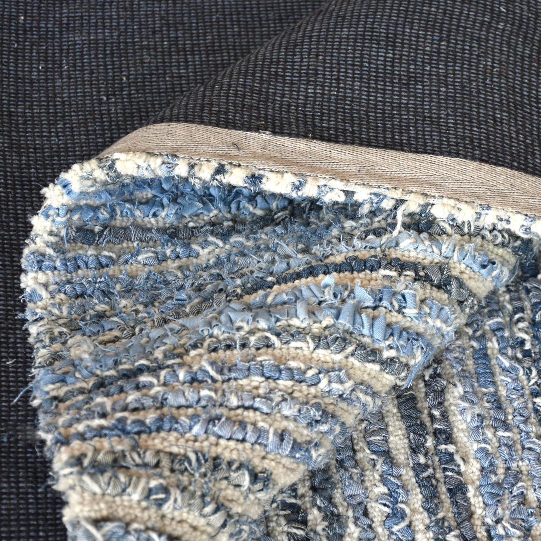 Leopold Recycled Denim & Wool Rug - Image 3