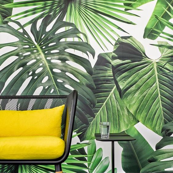 Light Tropical Feelings Mural Wallpaper