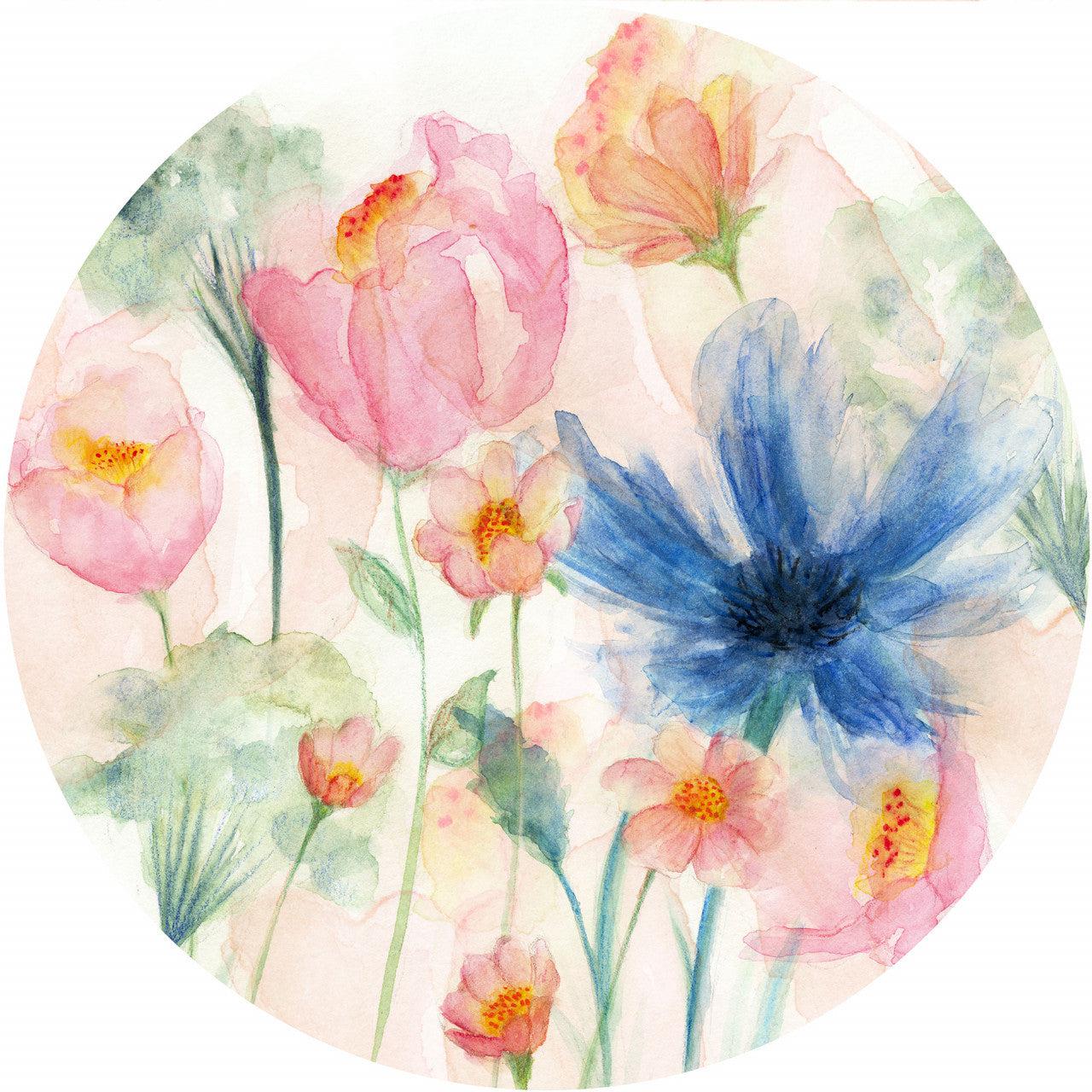 May Pink Circle Wallpaper (Self-Adhesive) - Image 2