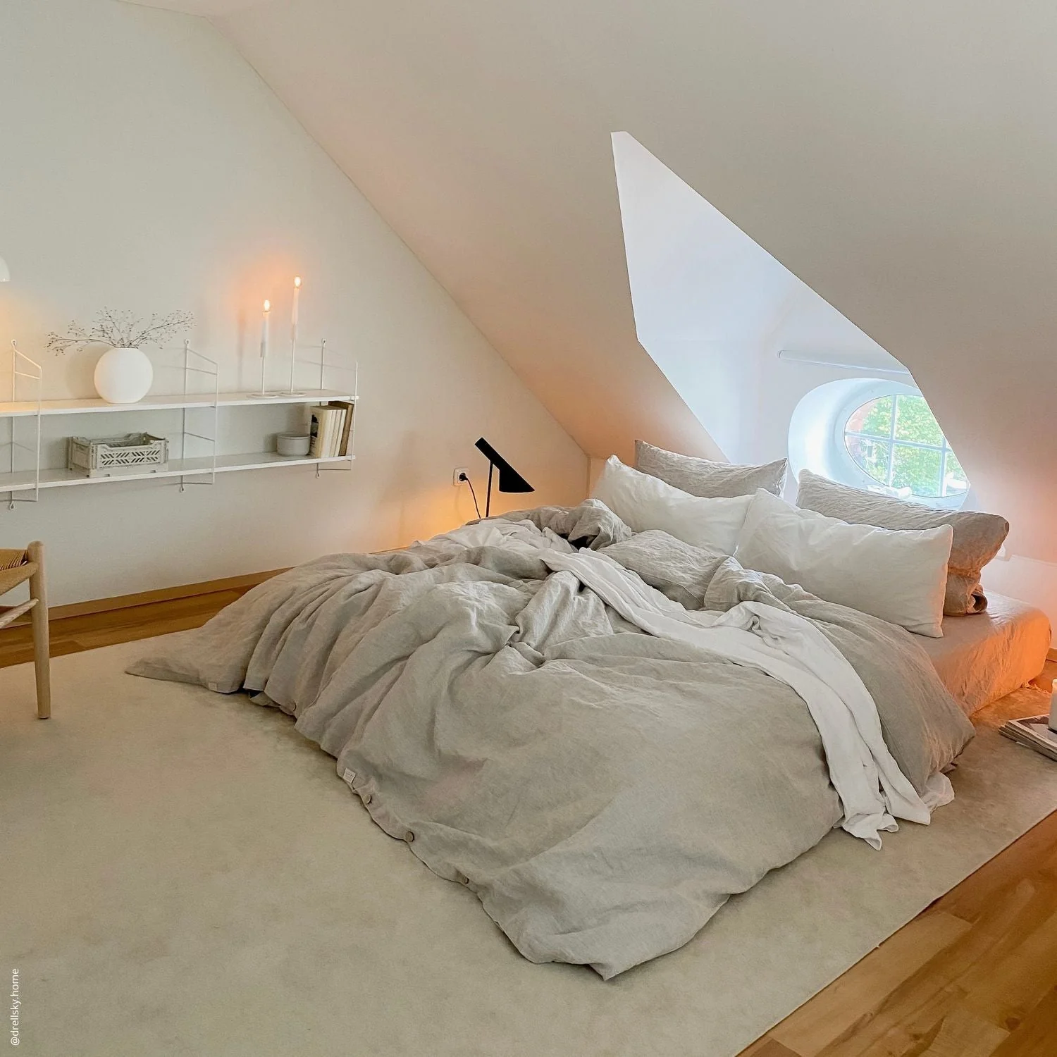 Melange Linen Duvet Cover - Image 5