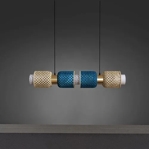 Metamorphosis Horizontal Bamboo Pendant Light - Image 17
