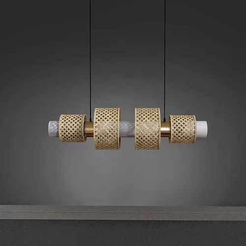 Metamorphosis Horizontal Bamboo Pendant Light - Image 20
