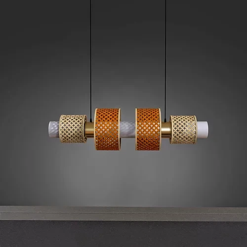 Metamorphosis Horizontal Bamboo Pendant Light - Image 21