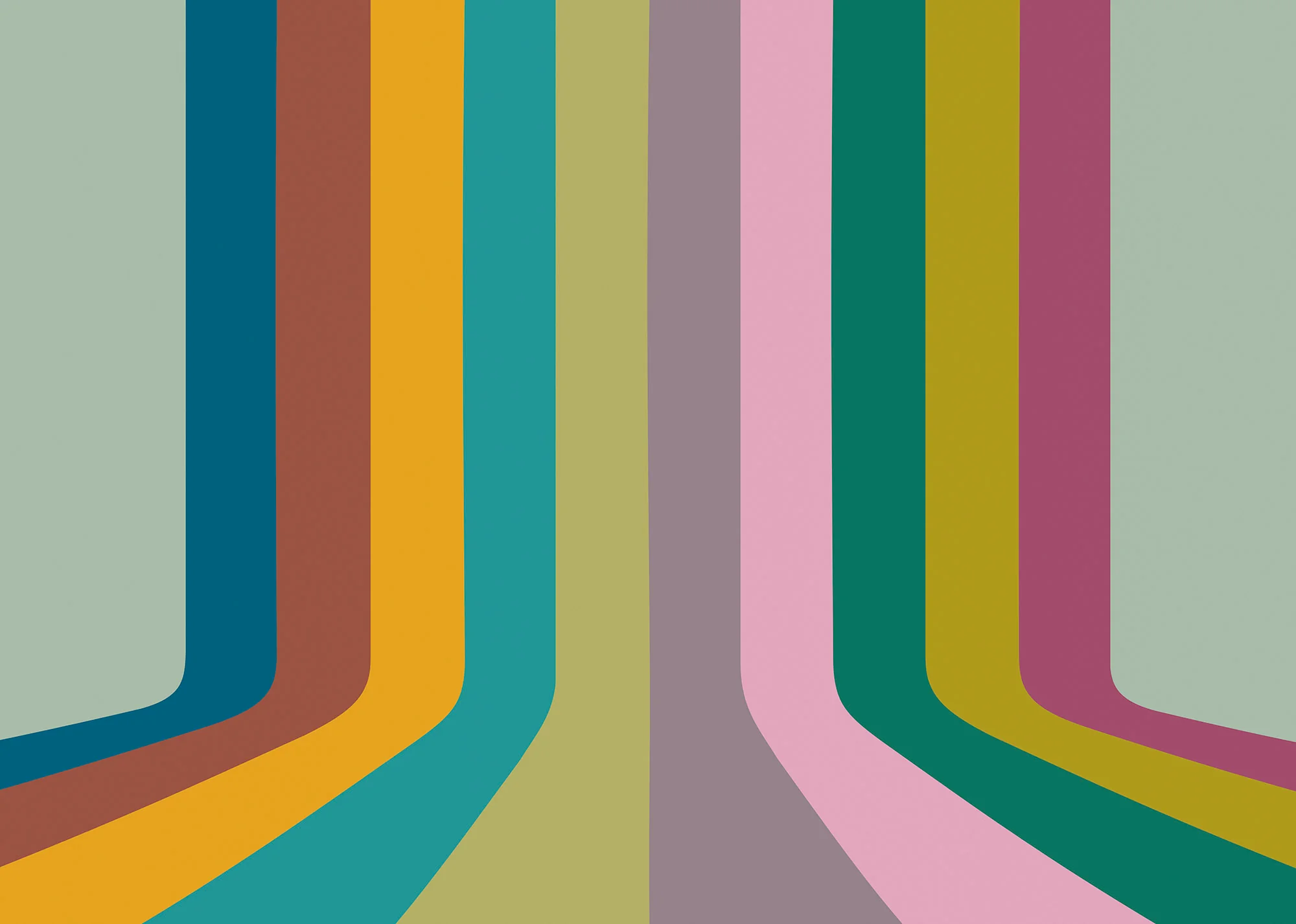 Modern Mural Wallpaper - Image 2