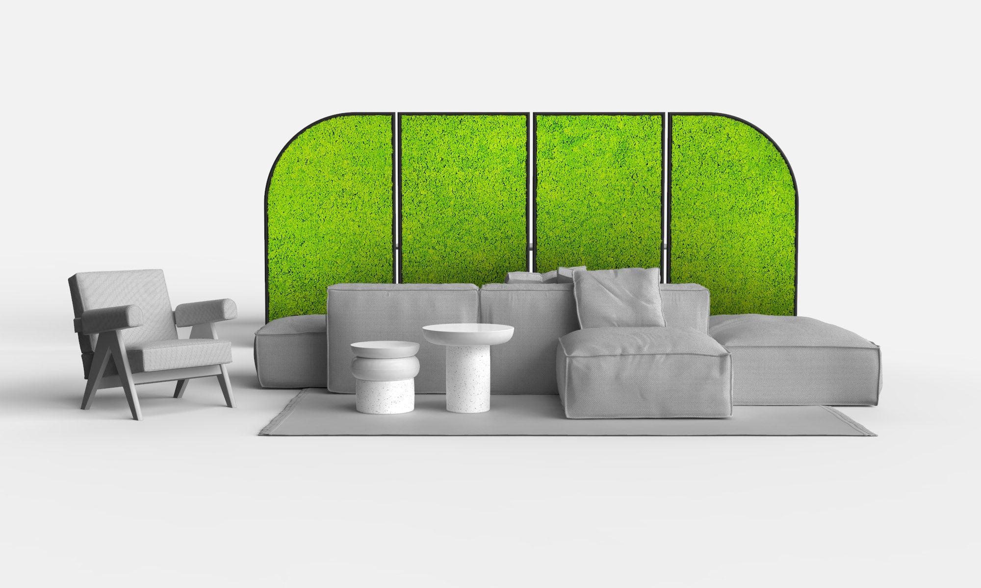Modular Moss and Plant Room Divider - Image 11