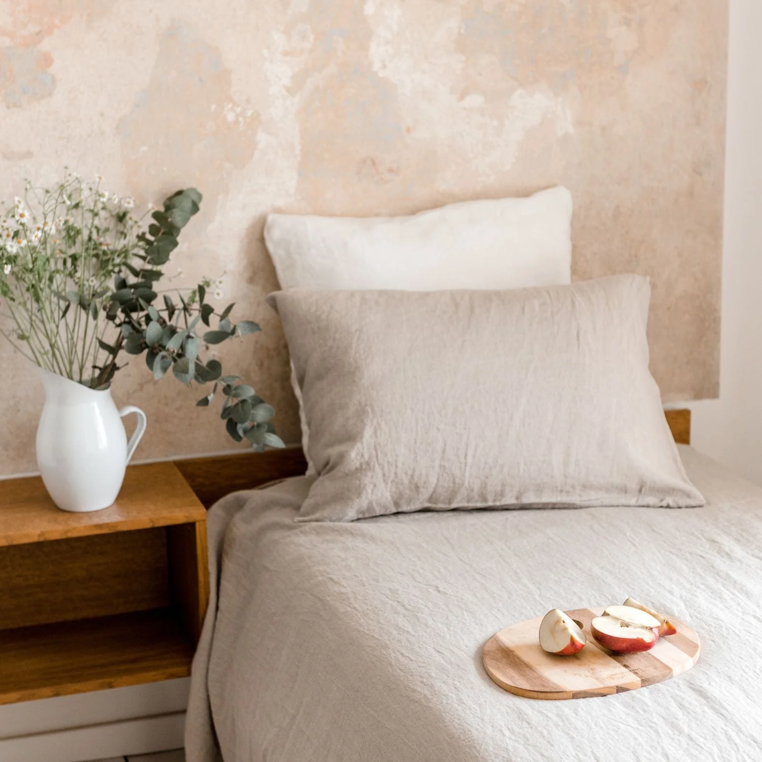 Natural Linen Pillowcase - Image 3