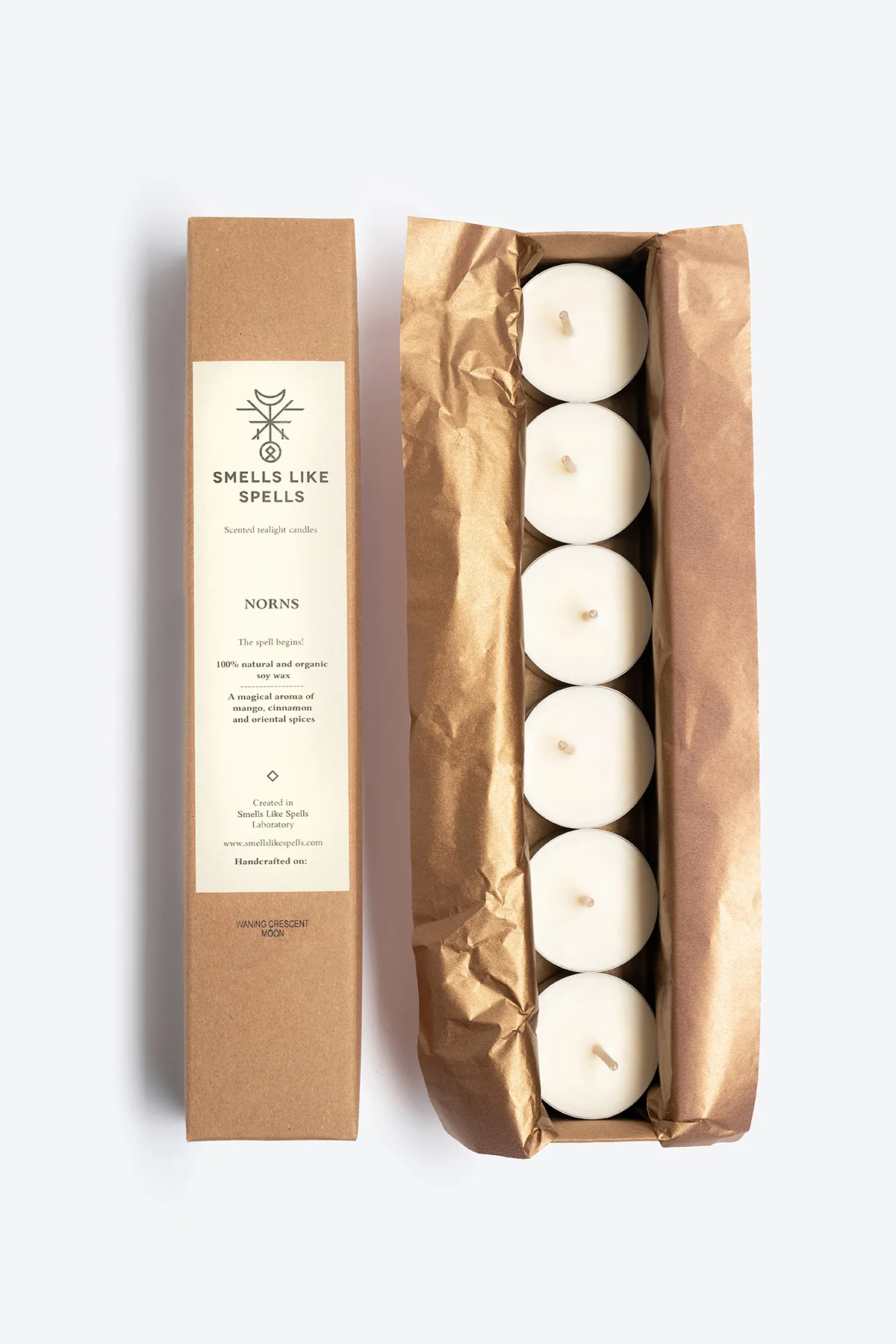 Norns Scented Tealight Candle - Image 2