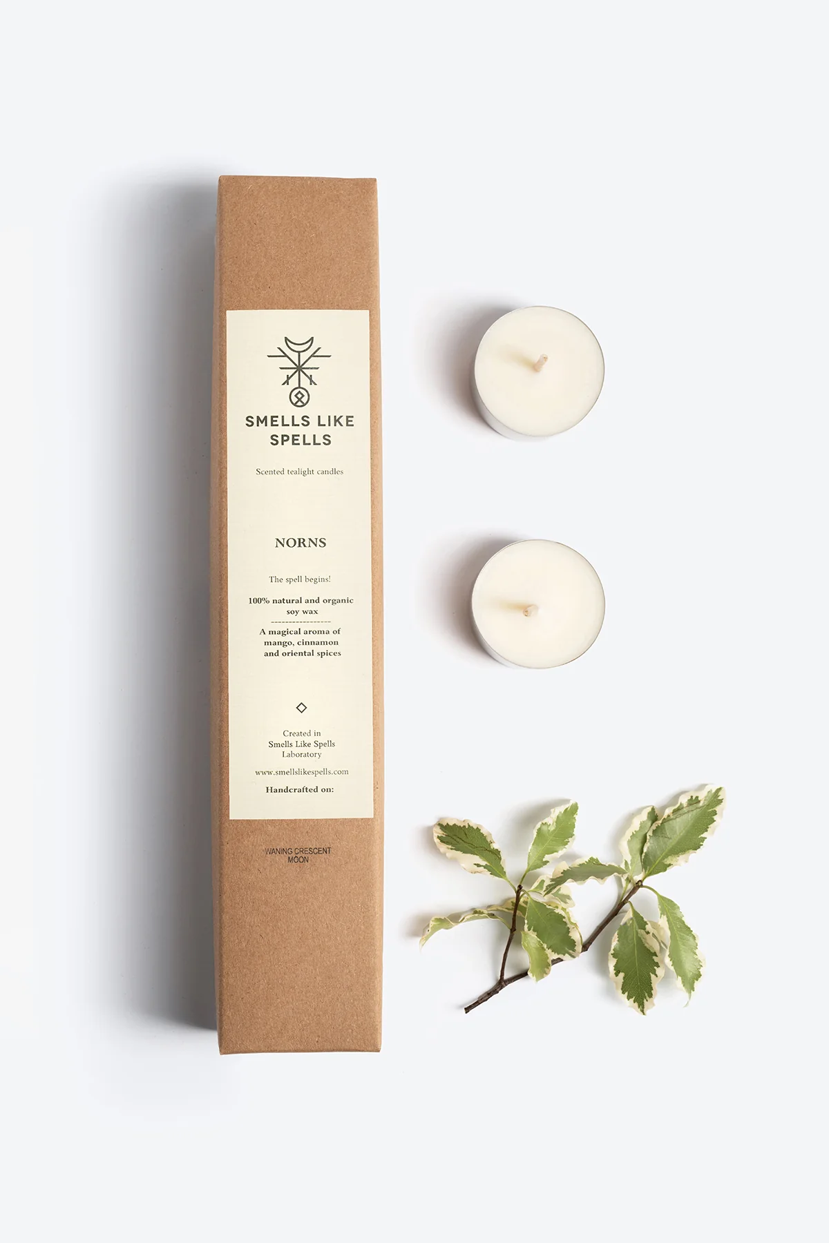 Norns Scented Tealight Candle - Image 4