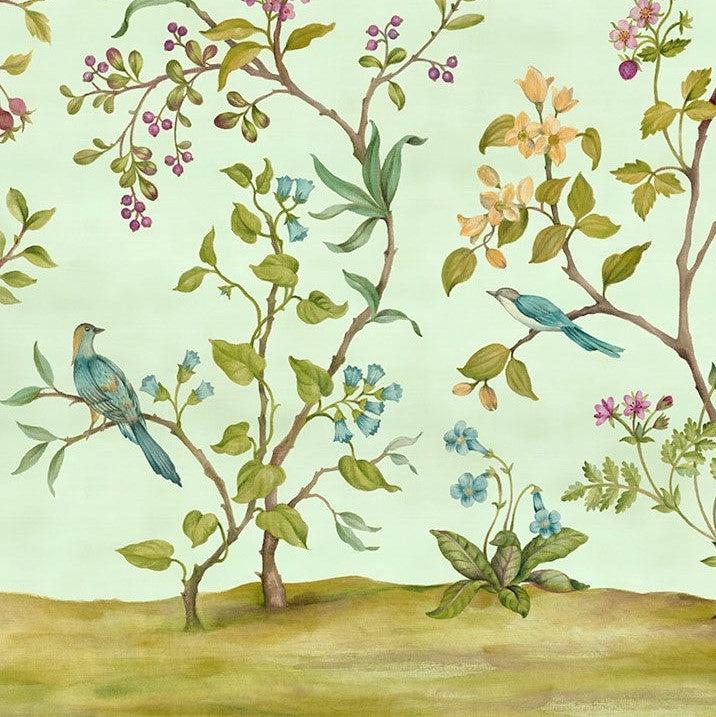 Oiseaux du Paradis Mural Wallpaper - Image 4