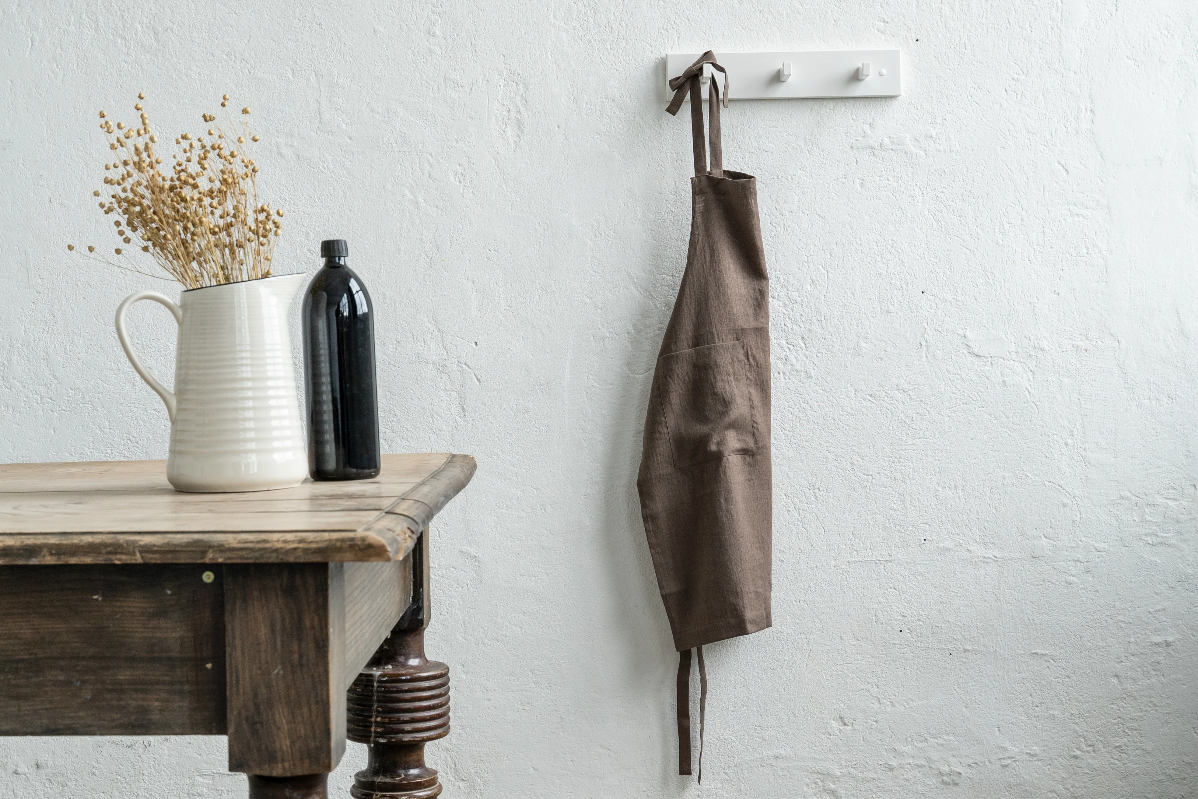 Ona Pure Linen Apron - Image 6