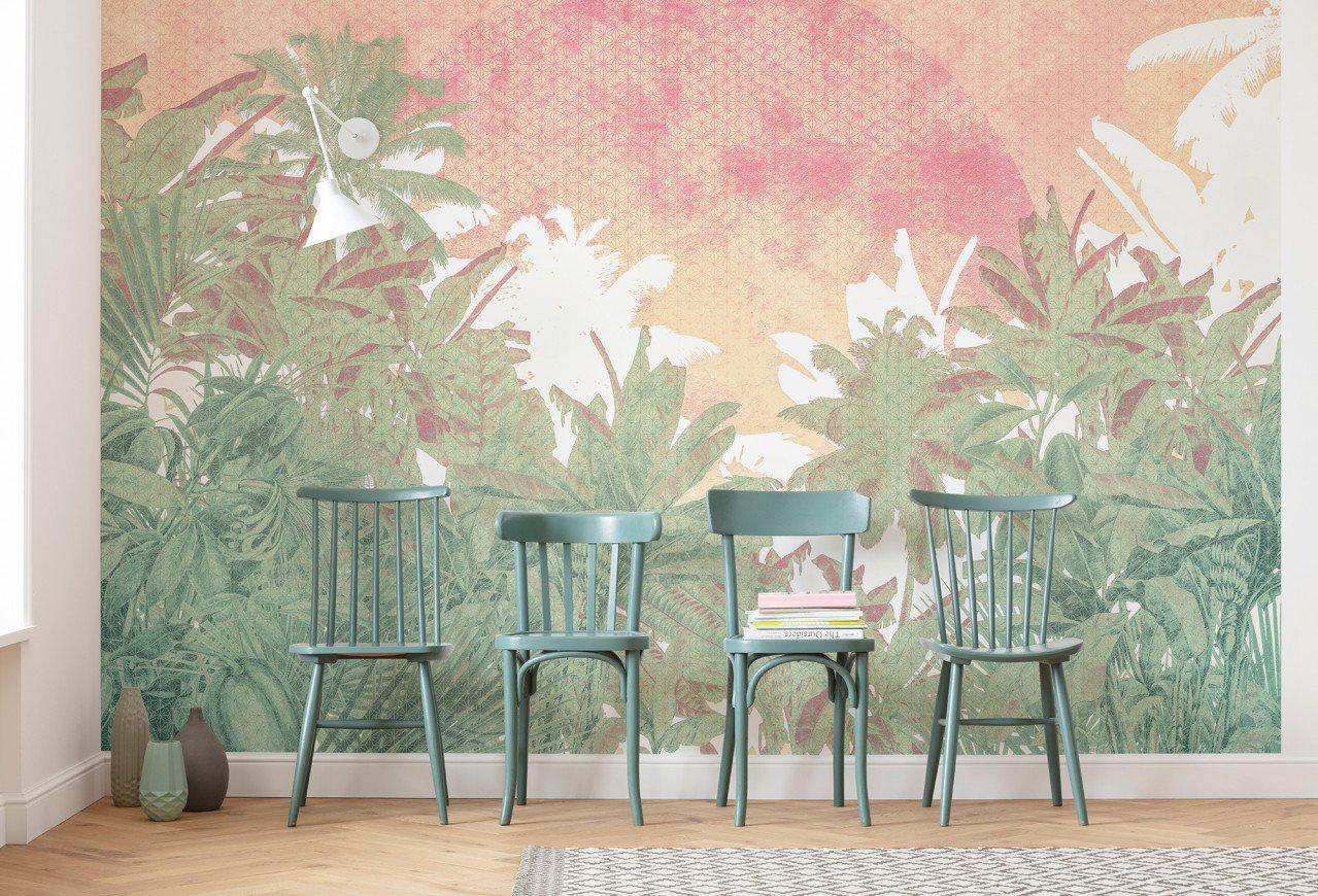 Palmiers Mural Wallpaper