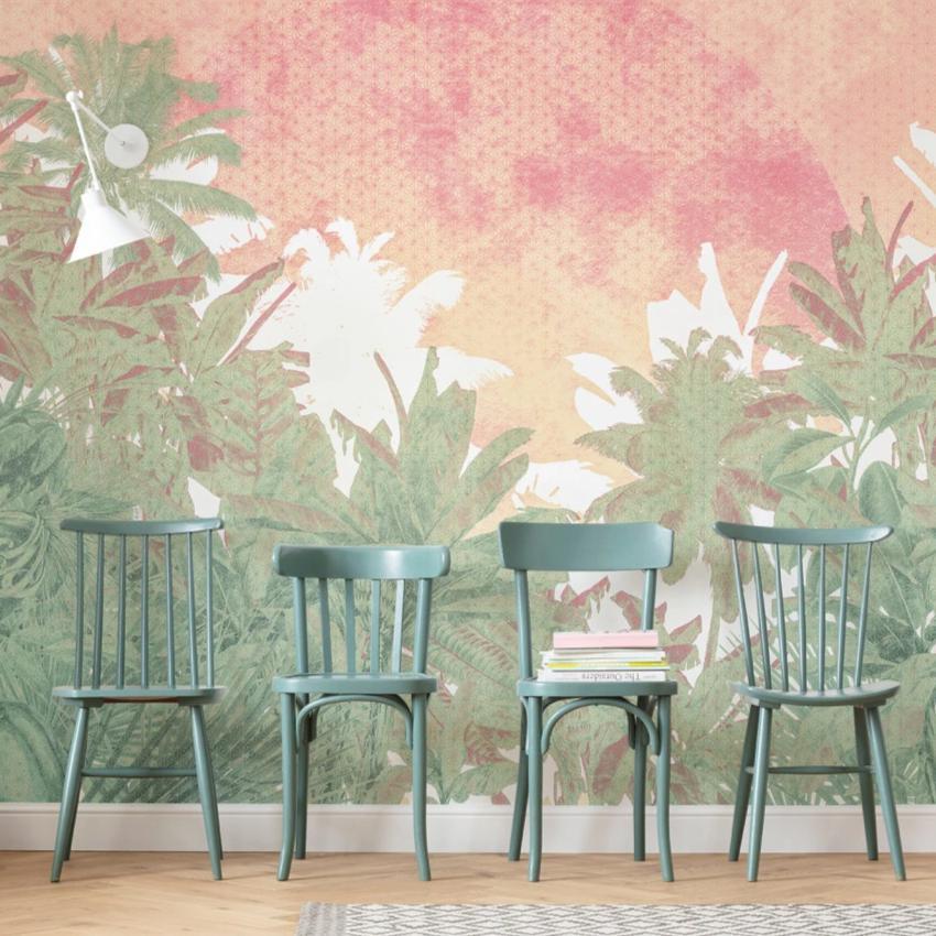 Palmiers Mural Wallpaper - Image 3