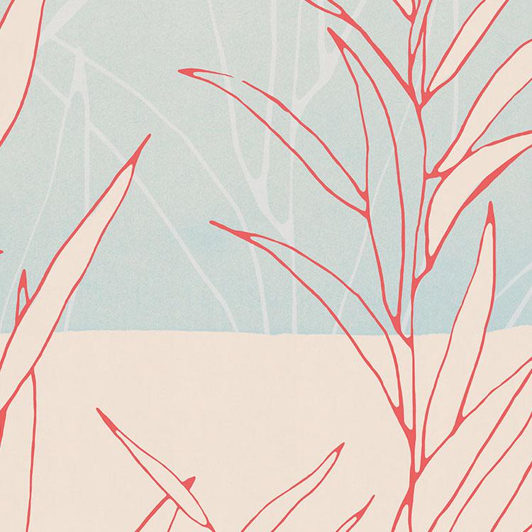 Pink Pasture Mural Wallpaper - Image 2