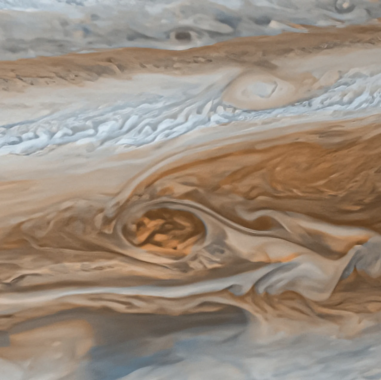 Planet Jupiter Circle Wallpaper (Self-Adhesive) - Image 4