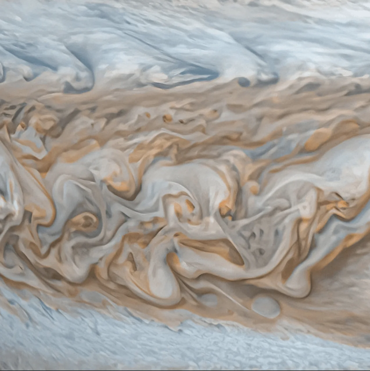 Planet Jupiter Circle Wallpaper (Self-Adhesive) - Image 5