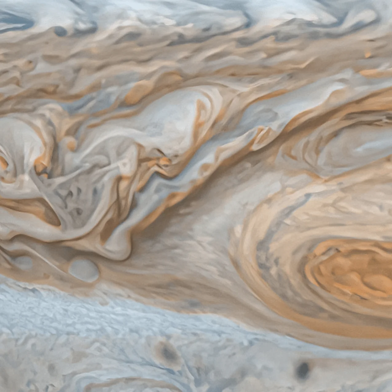 Planet Jupiter Circle Wallpaper (Self-Adhesive) - Image 8