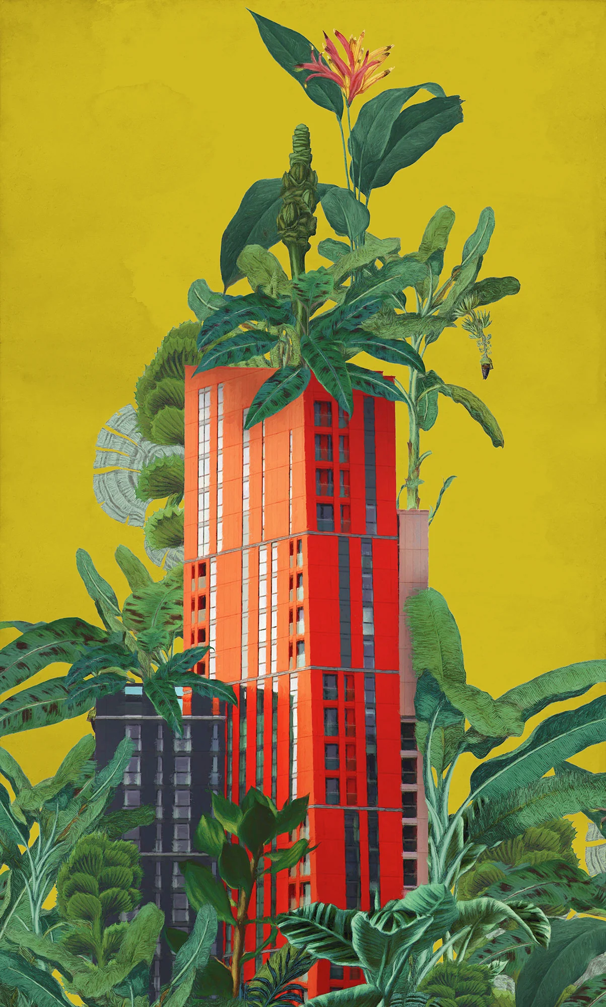 Plant House Mural Wallpaper - Image 2