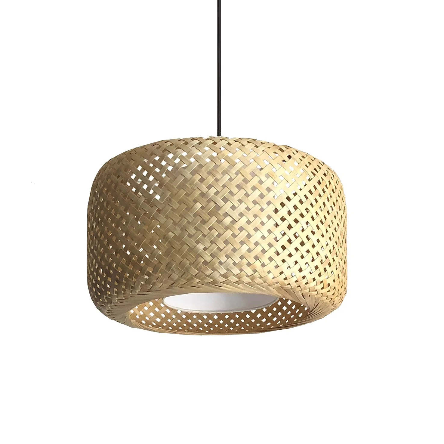 Poppy Bamboo Pendant Lamp - Image 3
