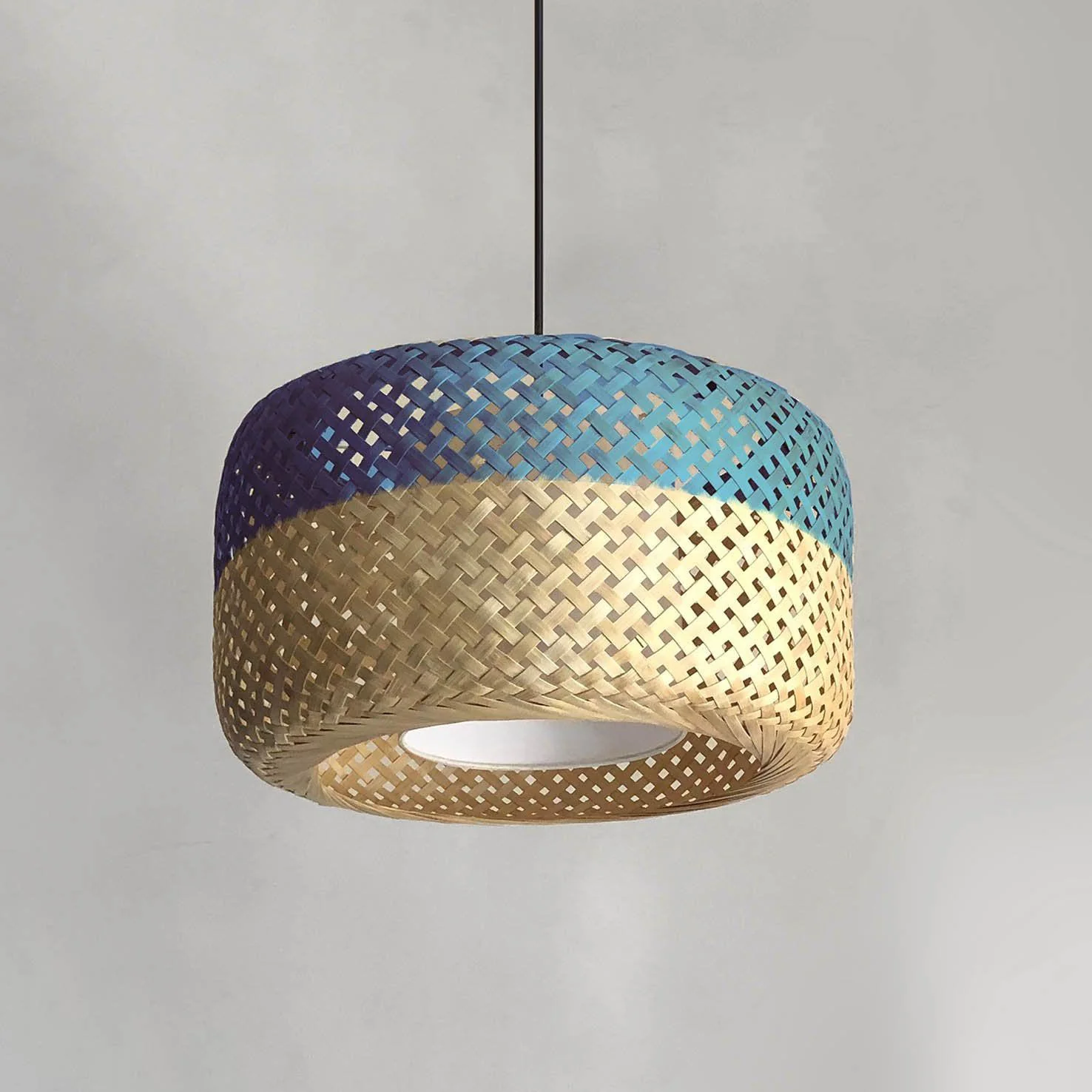 Poppy Bamboo Pendant Lamp - Image 5