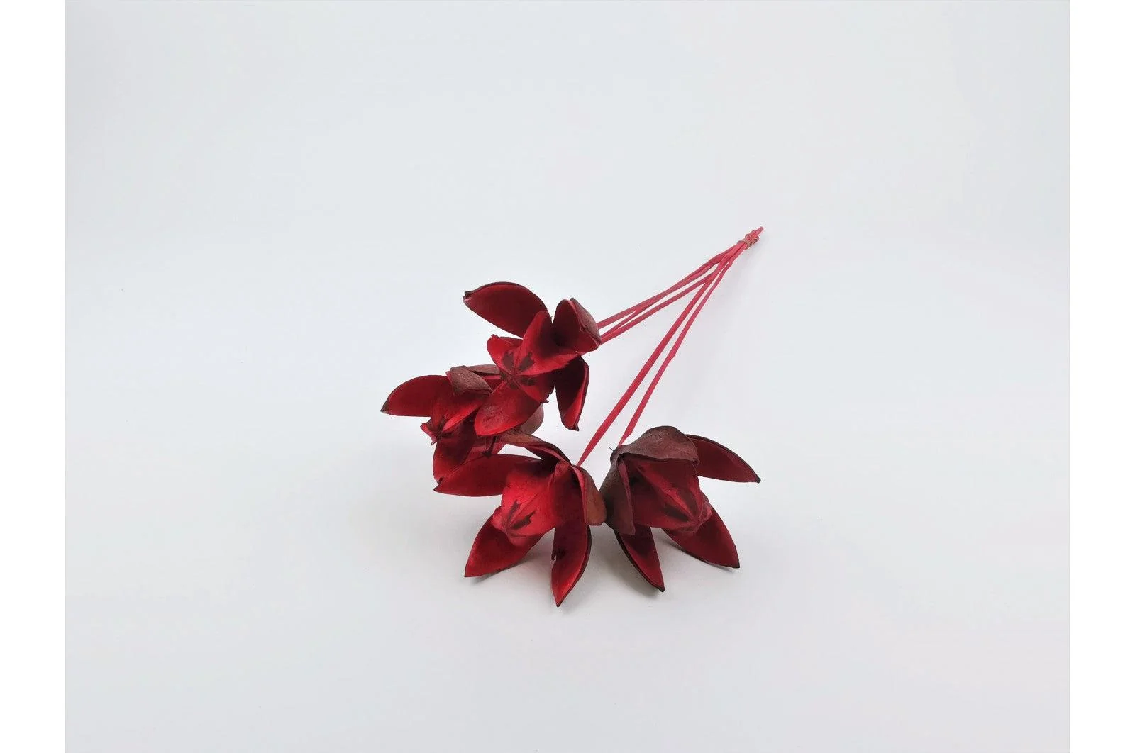 Italian Red Lily Flower Bouquet - Image 3