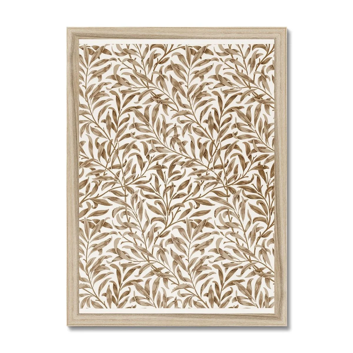Roman Florals Framed Print