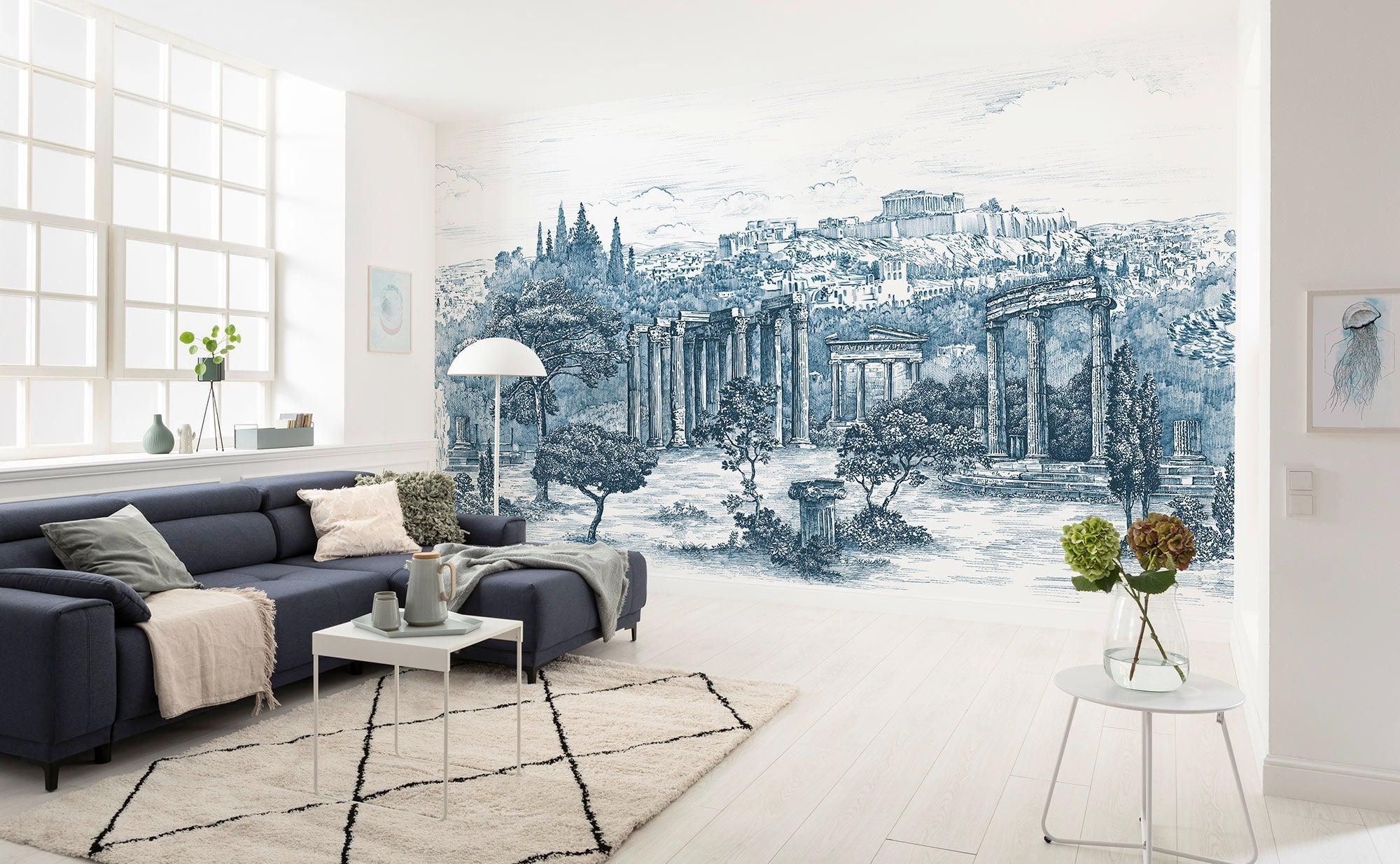 Ruins Mural Wallpaper