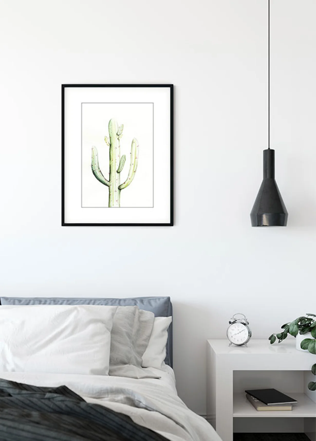 Saguaro Watercolor Art Poster - Image 6