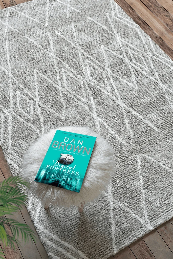 Rayzan Cotton Viscose Rug - Image 4