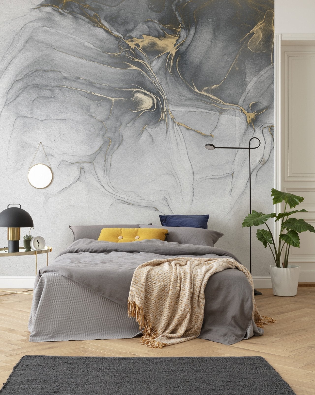 Shinning Stone Mural Wallpaper