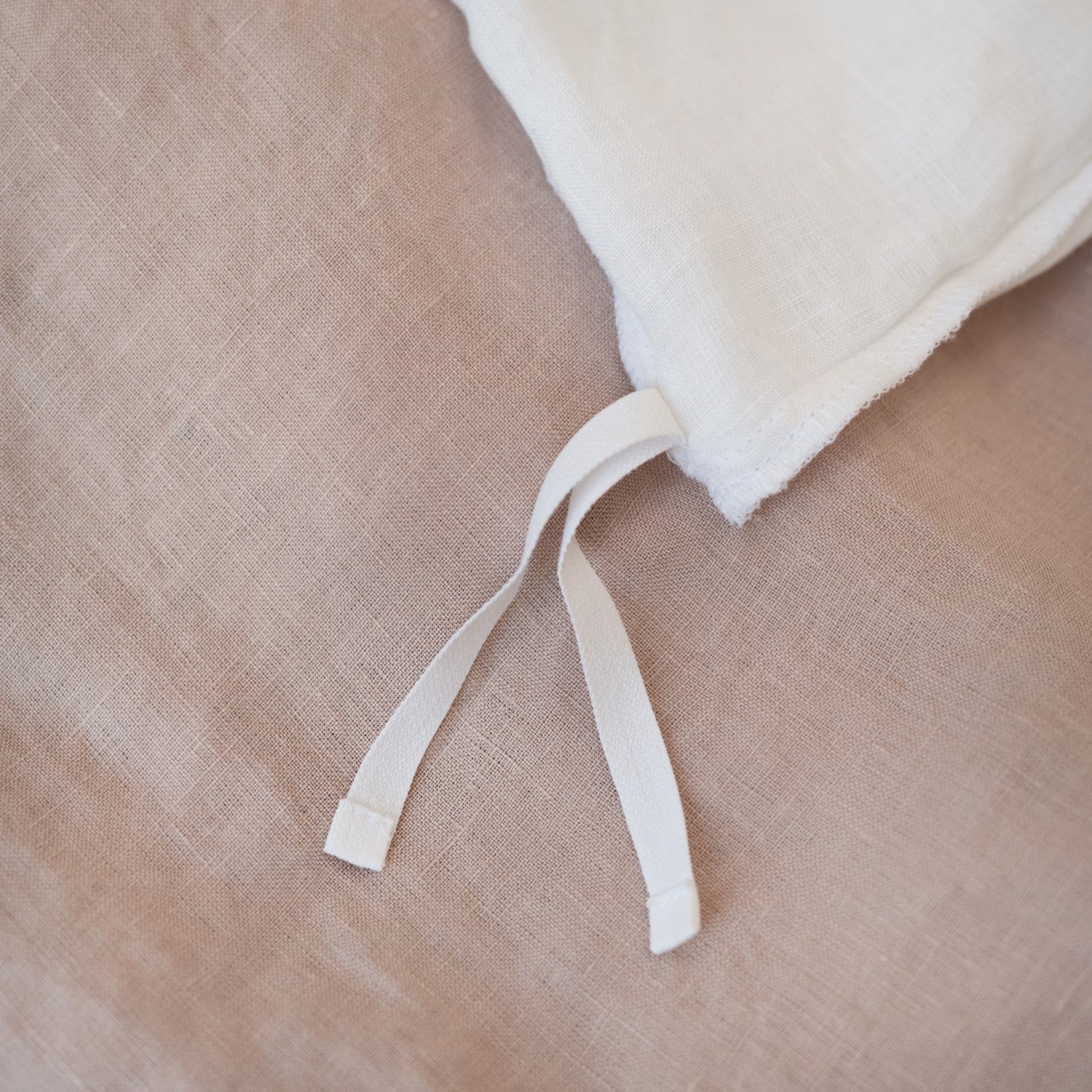 Silver Linen Duvet Cover - Image 5