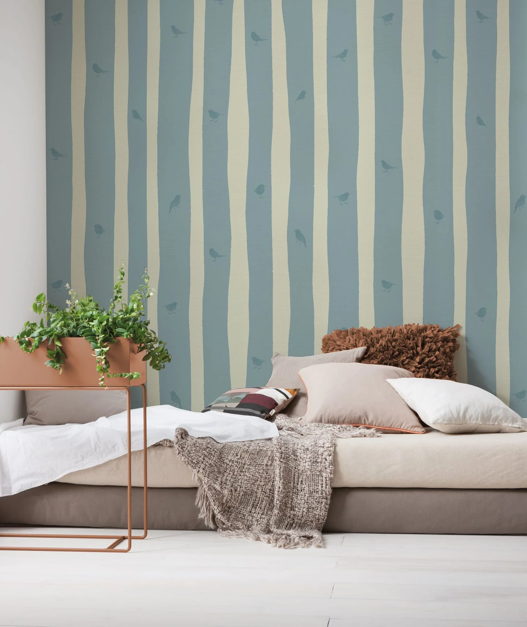 Summertime Scandi Mural Wallpaper