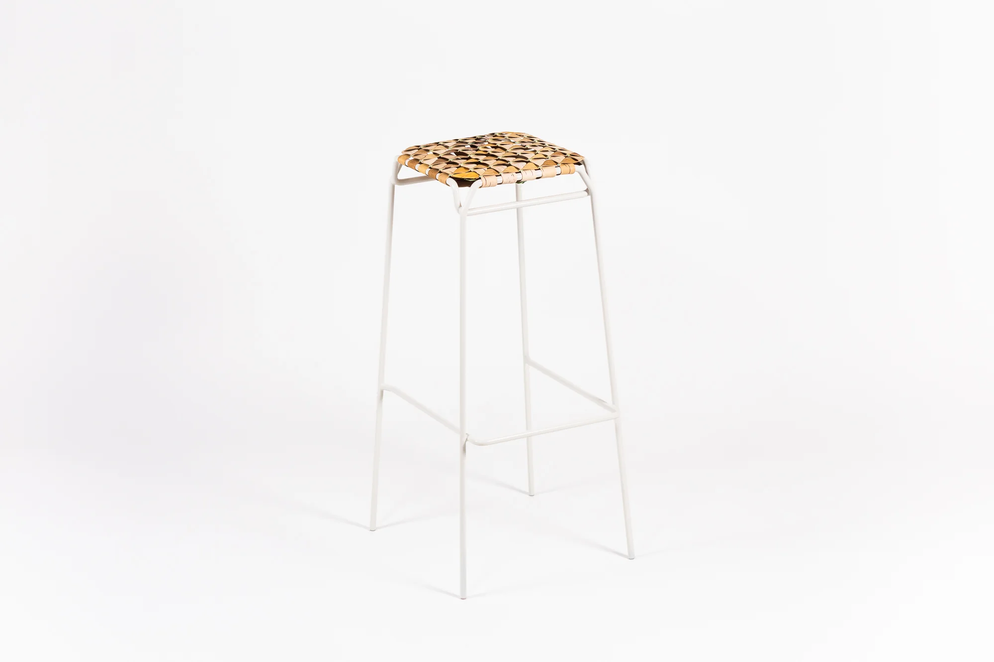 Taburet Birch Bark Bar Stool - Image 5