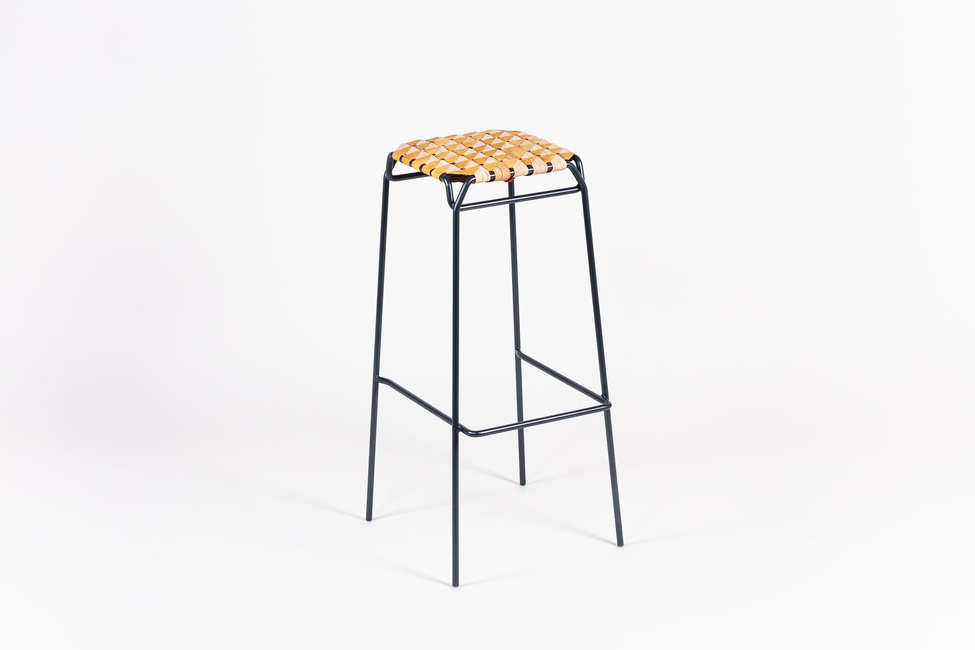 Taburet Birch Bark Bar Stool - Image 7